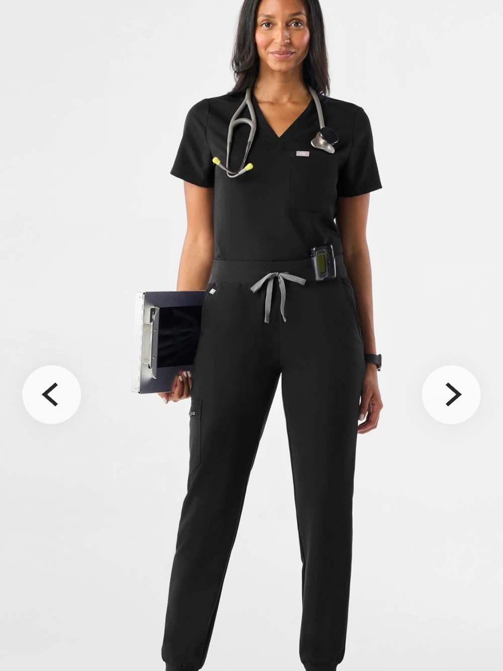 FIGS Scrubs Zamora 2.0 Jogger Pants Nurse Doctor Healthcare Scrub Pants Petite